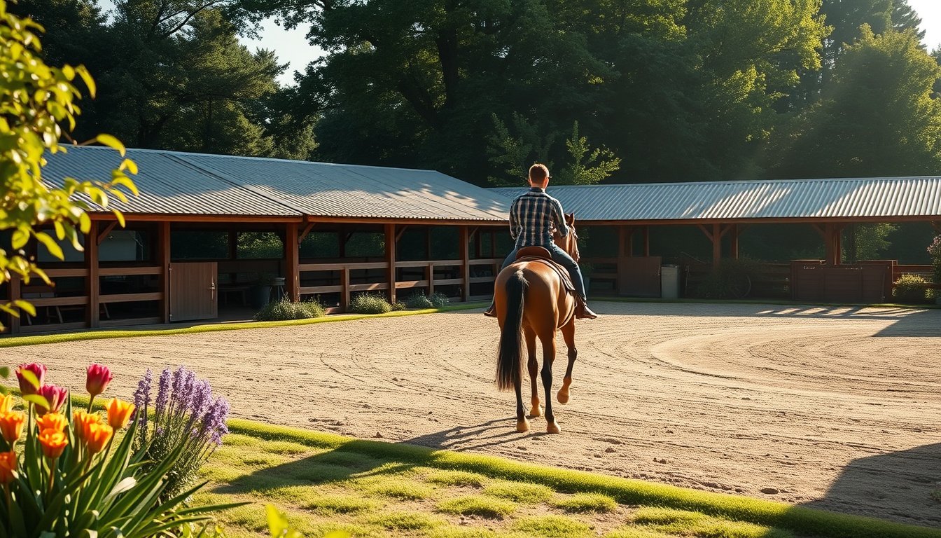 Outdoor Riding Arena Size