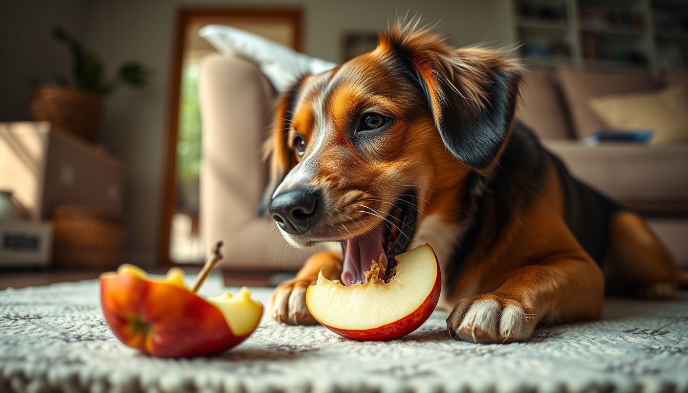 What Happens If A Dog Eats An Apple Core