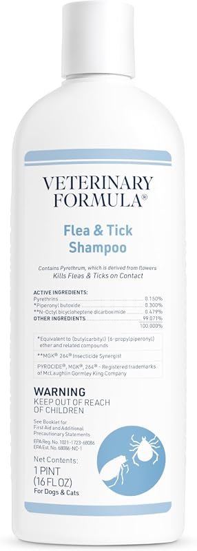 best flea shampoos for cats