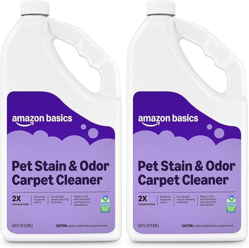 Amazon Basics Pet Stain and Odor Remover Carpet Shampoo