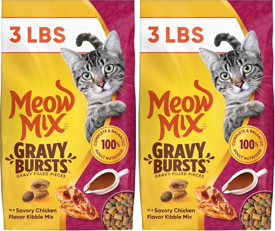 Meow Mix Gravy Bursts Cat Food