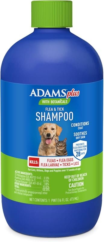ADAMS Plus Botanicals Flea Shampoo