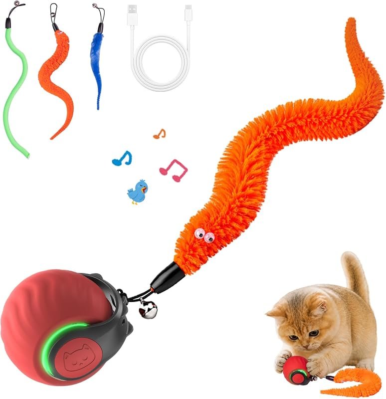 2026 Interactive Bird Sound Cat Toy