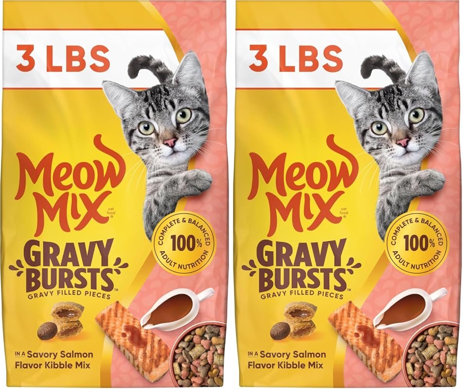 Meow Mix Gravy Bursts